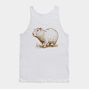 Capybara Tank Top